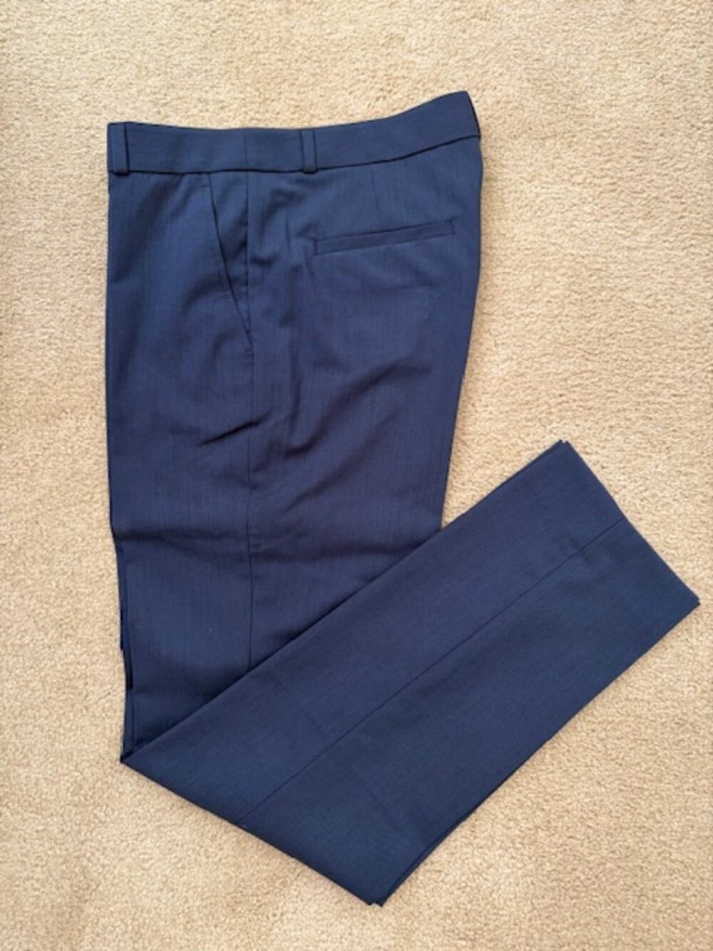 Banana Republic Ryan navy Straight Leg Pants